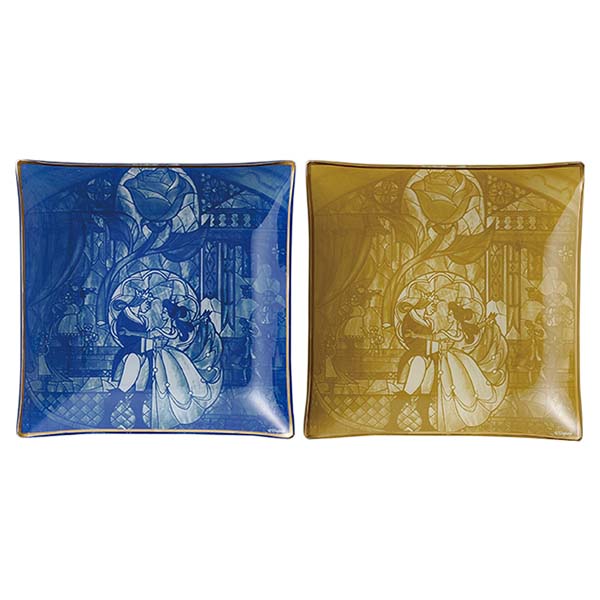 Disney beauty and the beast small plate 5P set D-BB03 51074 